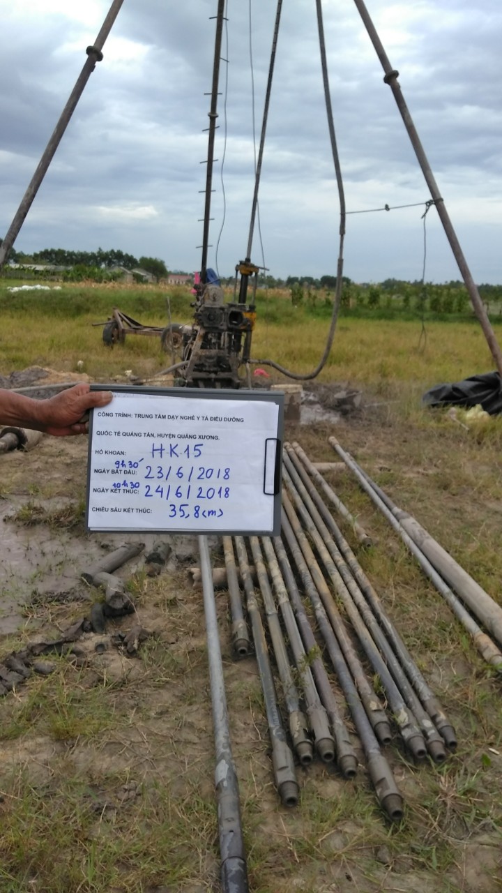 Khảo sát địa chất thanh hóa - Chúng tôi tự hào là một trong những doanh nghiệp đi đầu trong công tác khảo sát địa chất công trình.