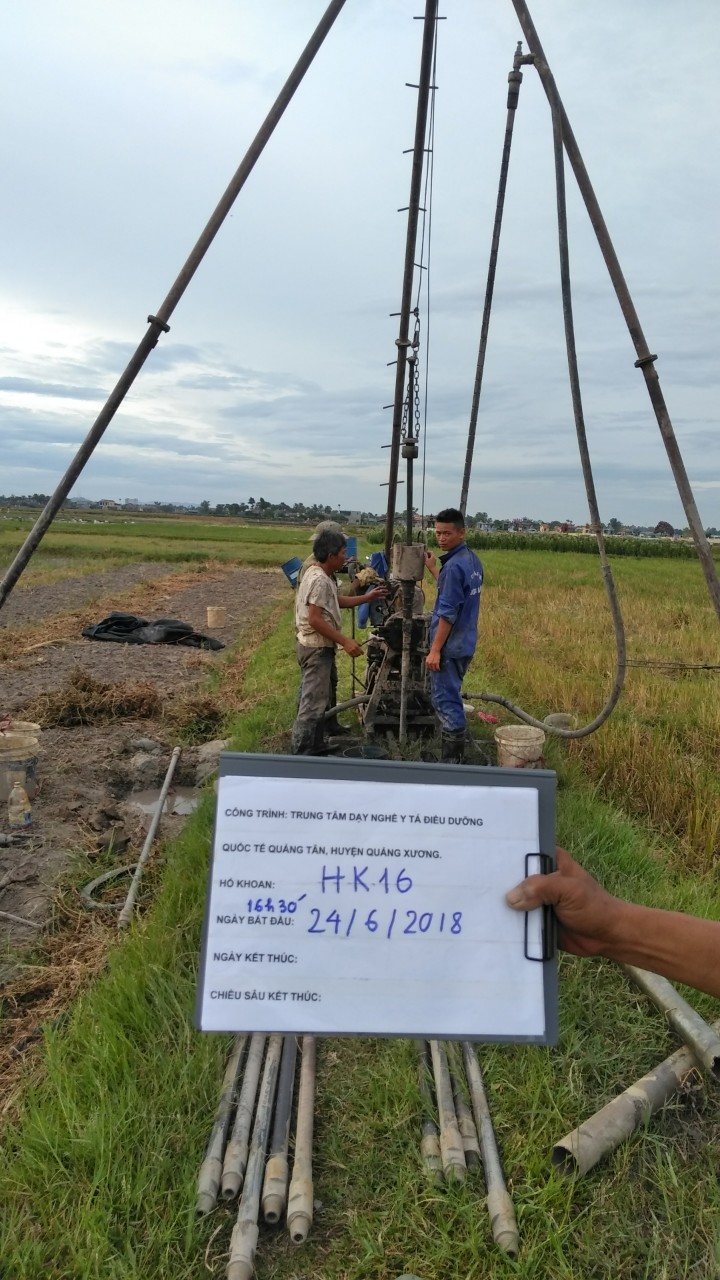 Khảo sát địa chất thanh hóa - Chúng tôi tự hào là một trong những doanh nghiệp đi đầu trong công tác khảo sát địa chất công trình.
