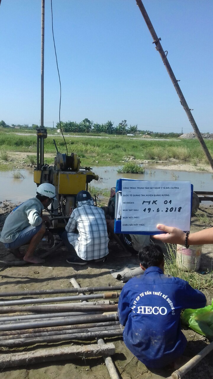 Khảo sát địa chất thanh hóa - Chúng tôi tự hào là một trong những doanh nghiệp đi đầu trong công tác khảo sát địa chất công trình.