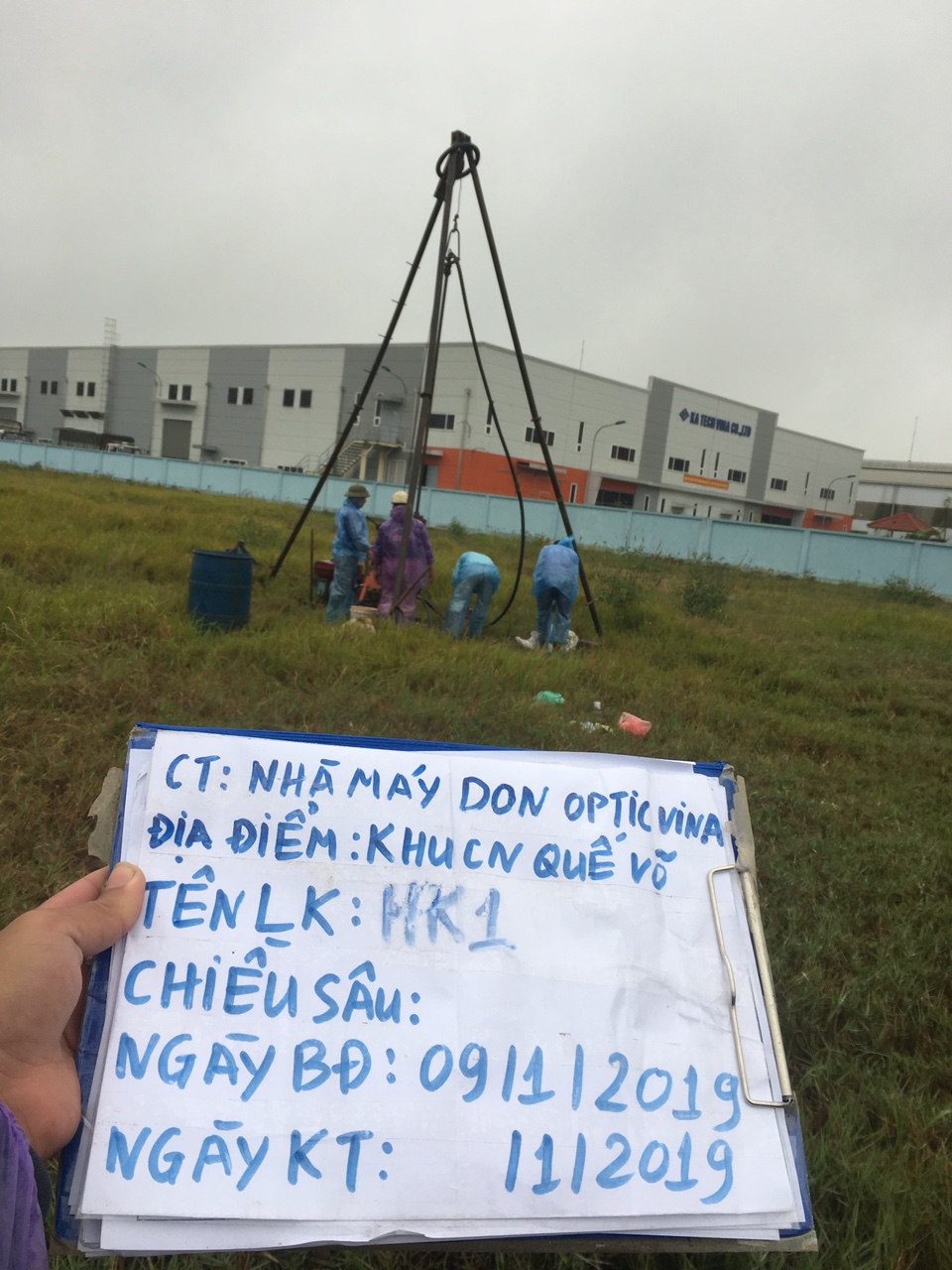 Khảo sát địa chất Bắc Ninh - Chúng tôi tự hào là một trong những doanh nghiệp đi đầu trong công tác khảo sát địa chất công trình.