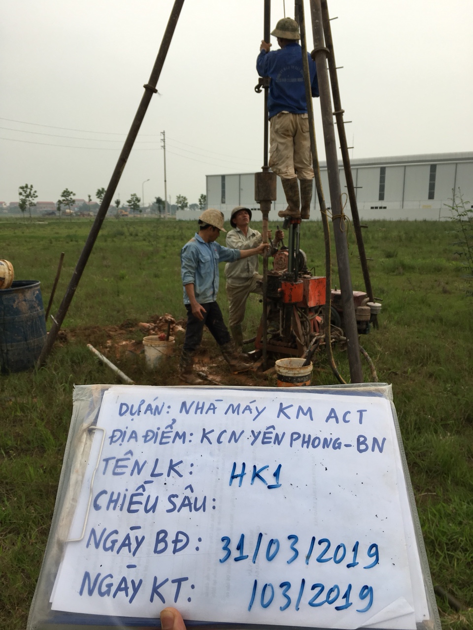 Khảo sát địa chất Bắc Ninh - Chúng tôi tự hào là một trong những doanh nghiệp đi đầu trong công tác khảo sát địa chất công trình.