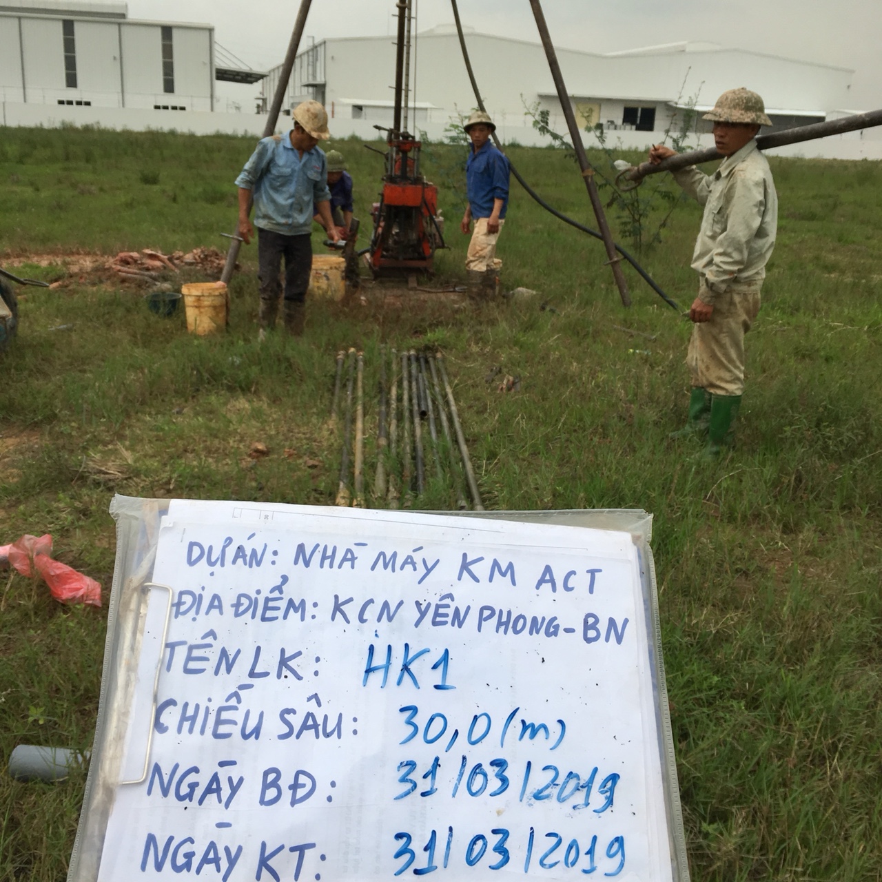 Khảo sát địa chất Bắc Ninh - Chúng tôi tự hào là một trong những doanh nghiệp đi đầu trong công tác khảo sát địa chất công trình.