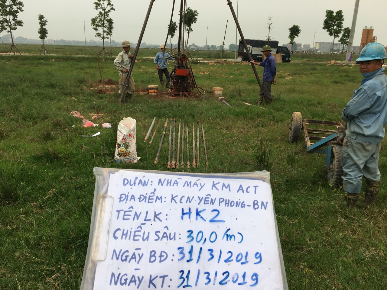 Khảo sát địa chất Bắc Ninh - Chúng tôi tự hào là một trong những doanh nghiệp đi đầu trong công tác khảo sát địa chất công trình.