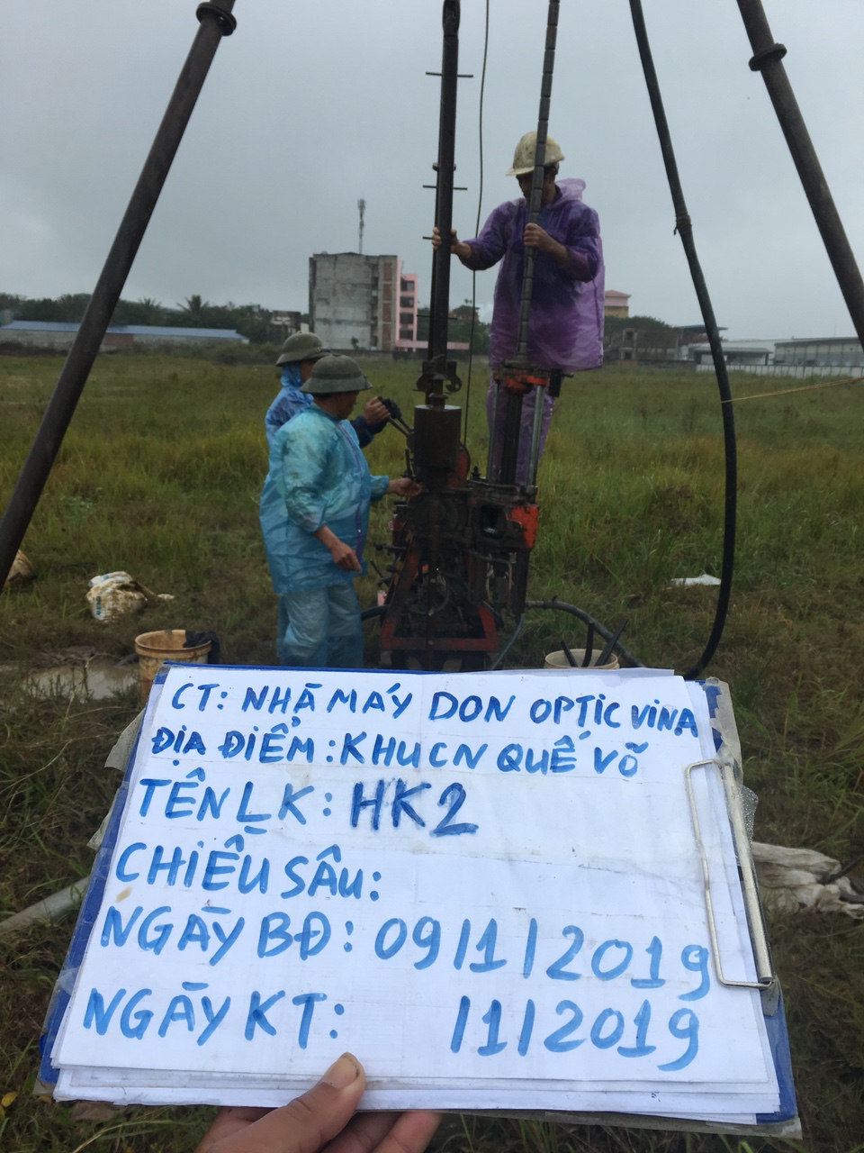 Khảo sát địa chất Bắc Ninh - Chúng tôi tự hào là một trong những doanh nghiệp đi đầu trong công tác khảo sát địa chất công trình.