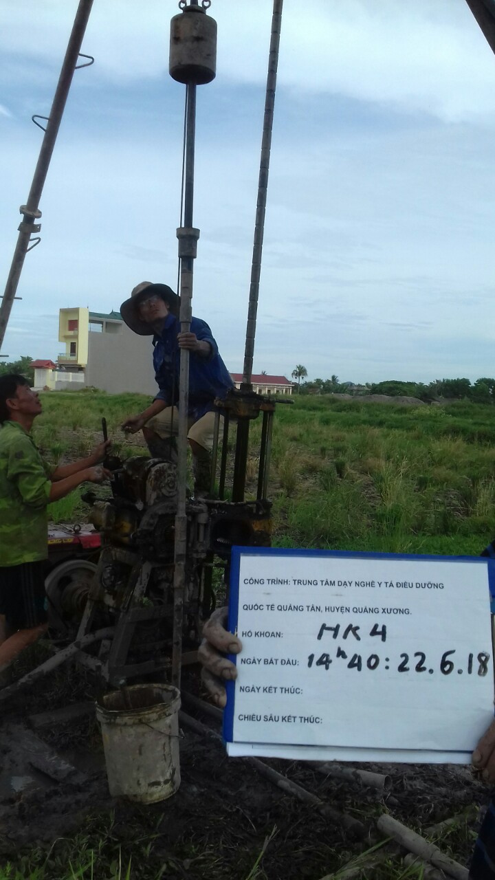 Khảo sát địa chất thanh hóa - Chúng tôi tự hào là một trong những doanh nghiệp đi đầu trong công tác khảo sát địa chất công trình.