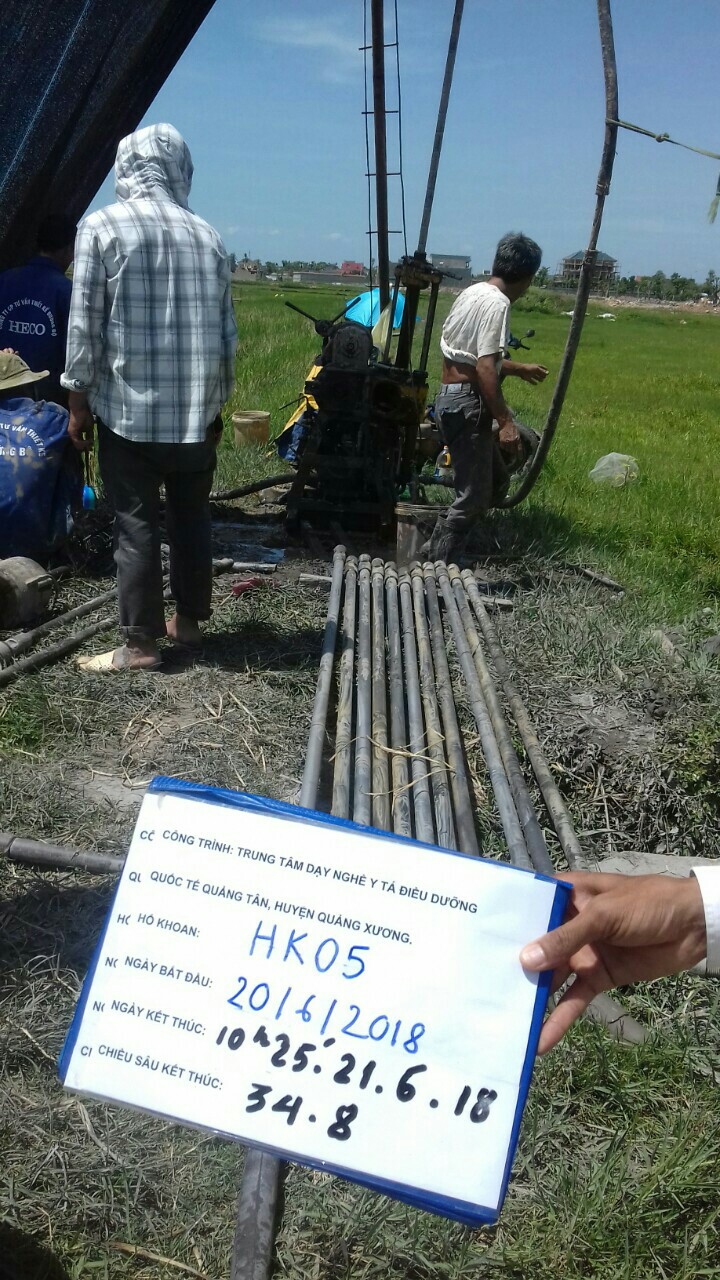 Khảo sát địa chất thanh hóa - Chúng tôi tự hào là một trong những doanh nghiệp đi đầu trong công tác khảo sát địa chất công trình.