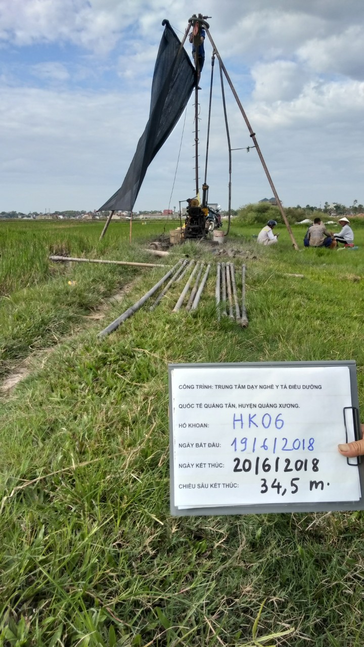 Khảo sát địa chất thanh hóa - Chúng tôi tự hào là một trong những doanh nghiệp đi đầu trong công tác khảo sát địa chất công trình.