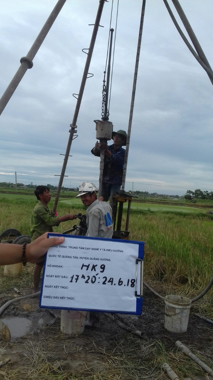 Khảo sát địa chất thanh hóa - Chúng tôi tự hào là một trong những doanh nghiệp đi đầu trong công tác khảo sát địa chất công trình.