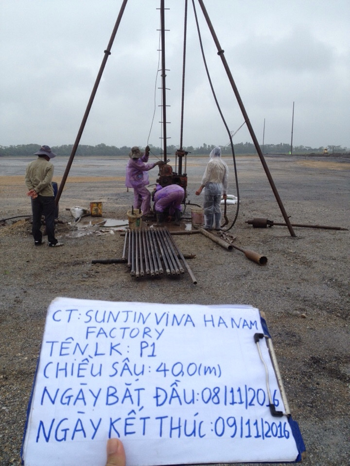 Khảo sát địa chất Hà Nam - Chúng tôi tự hào là một trong những doanh nghiệp đi đầu trong công tác khảo sát địa chất công trình.