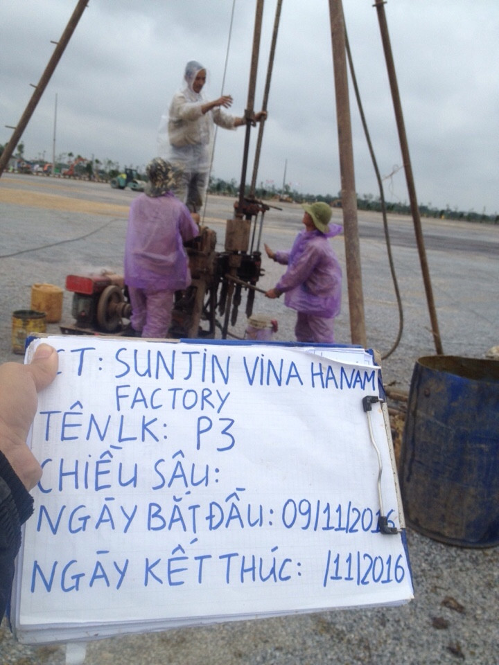 Khảo sát địa chất Hà Nam - Chúng tôi tự hào là một trong những doanh nghiệp đi đầu trong công tác khảo sát địa chất công trình.