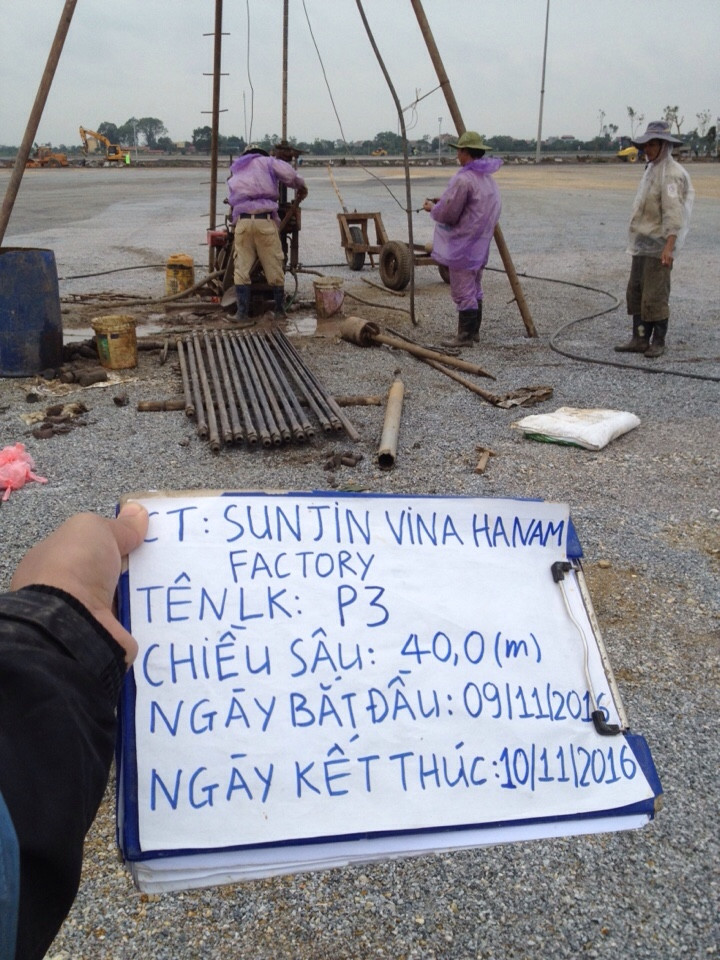 Khảo sát địa chất Hà Nam - Chúng tôi tự hào là một trong những doanh nghiệp đi đầu trong công tác khảo sát địa chất công trình.