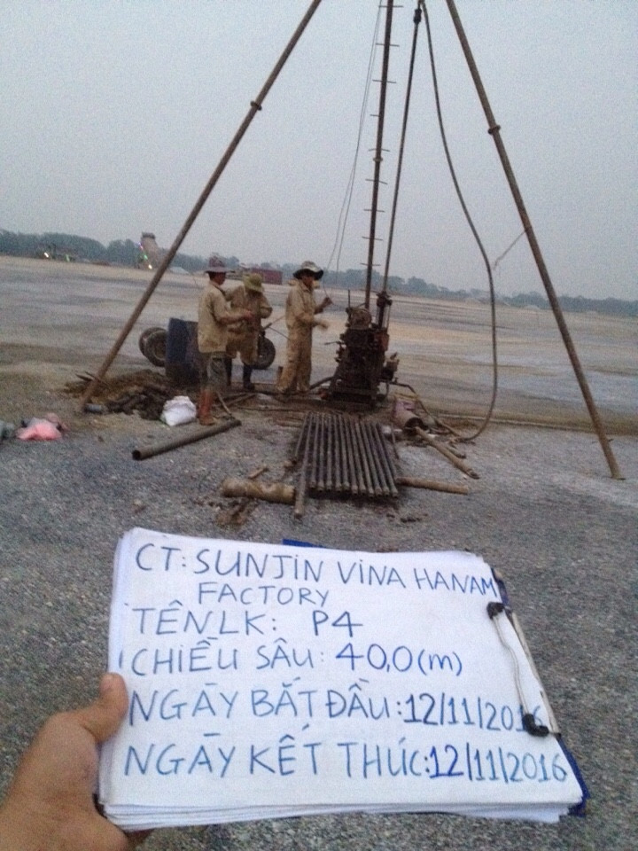 Khảo sát địa chất Hà Nam - Chúng tôi tự hào là một trong những doanh nghiệp đi đầu trong công tác khảo sát địa chất công trình.