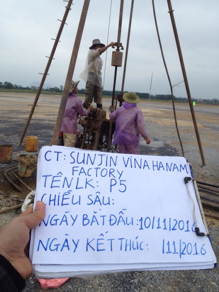 Khảo sát địa chất Hà Nam - Chúng tôi tự hào là một trong những doanh nghiệp đi đầu trong công tác khảo sát địa chất công trình.