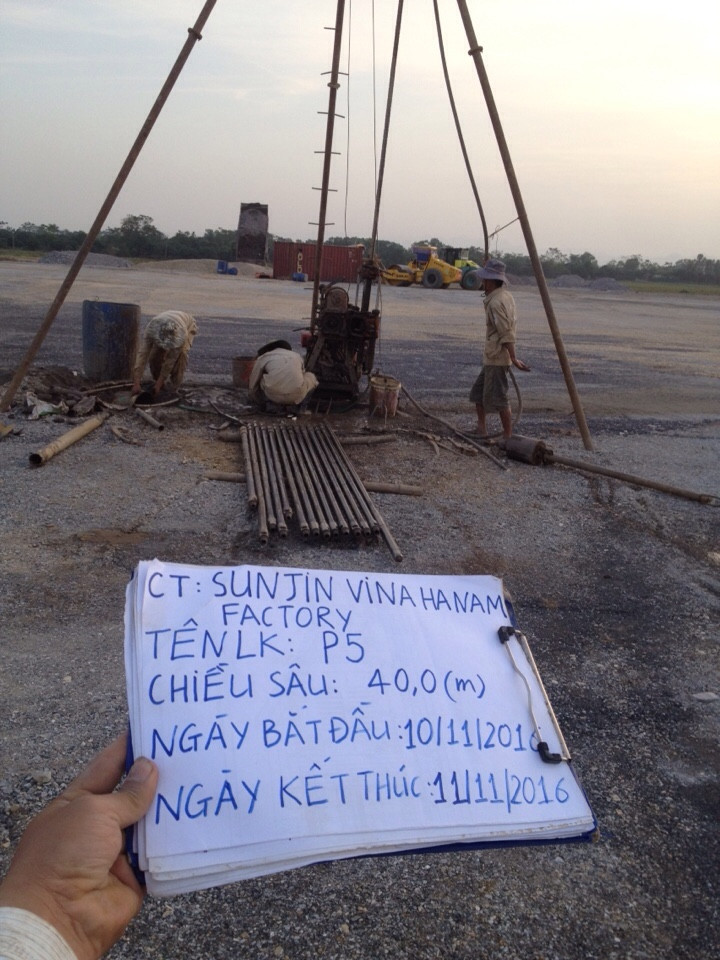 Khảo sát địa chất Hà Nam - Chúng tôi tự hào là một trong những doanh nghiệp đi đầu trong công tác khảo sát địa chất công trình.