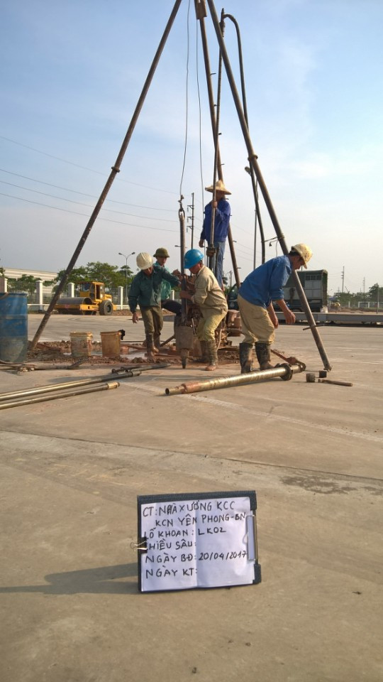 Khảo sát địa chất Bắc Ninh - Chúng tôi tự hào là một trong những doanh nghiệp đi đầu trong công tác khảo sát địa chất công trình. Khảo sát địa chất Bắc Ninh - Chúng tôi tự hào là một trong những doanh nghiệp đi đầu trong công tác khảo sát địa chất công trình.